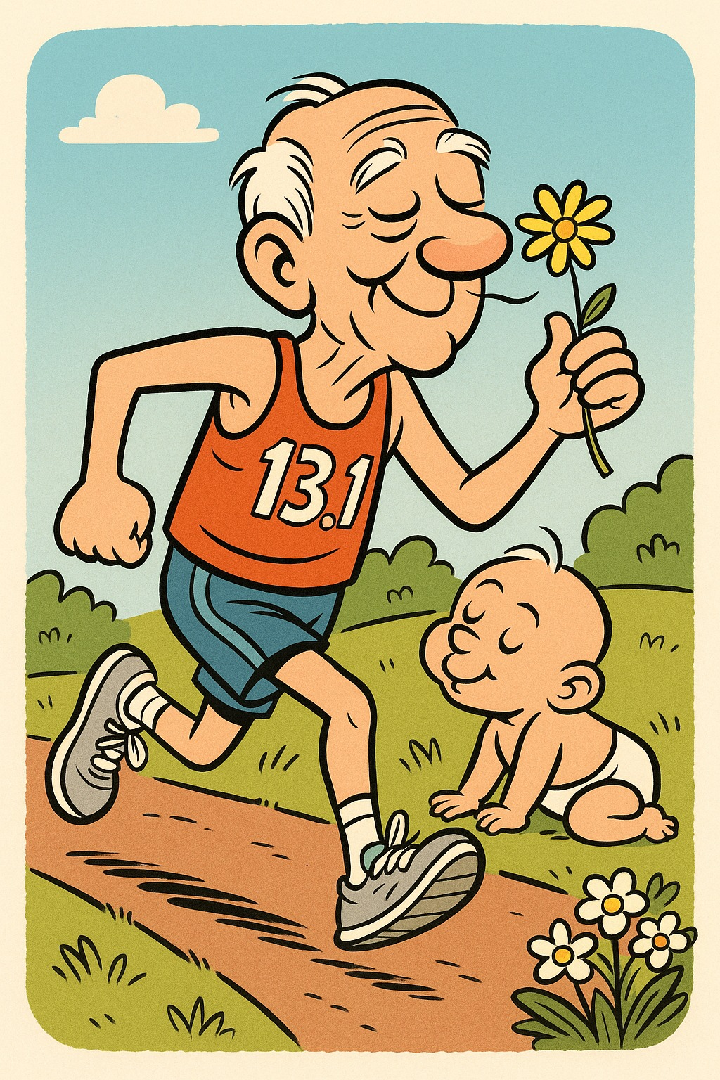 So I’m getting slower at running as I get older…